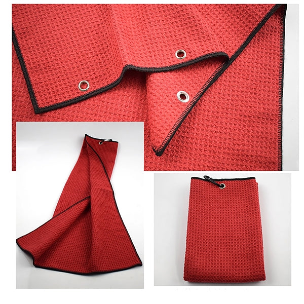 Microfiber Waffle Golf Towel