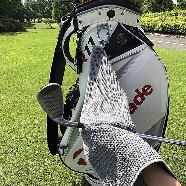 Microfiber Waffle Golf Towel