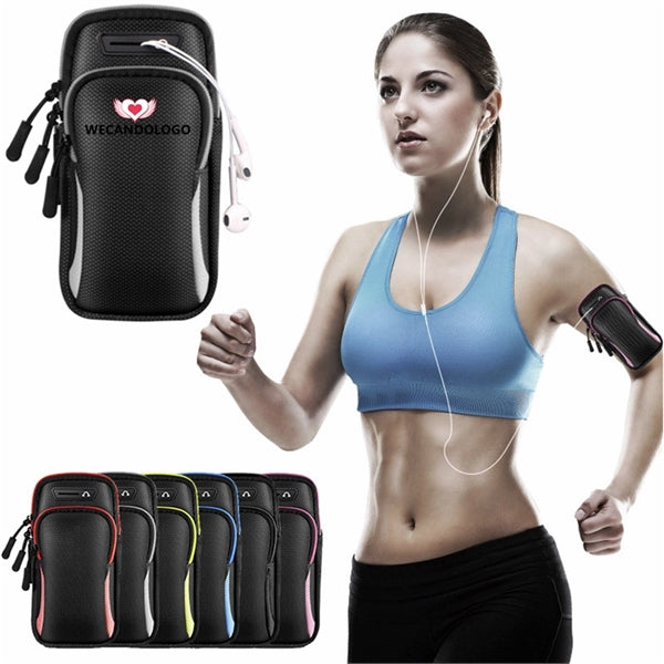 Nylon Armband Phone Pouch