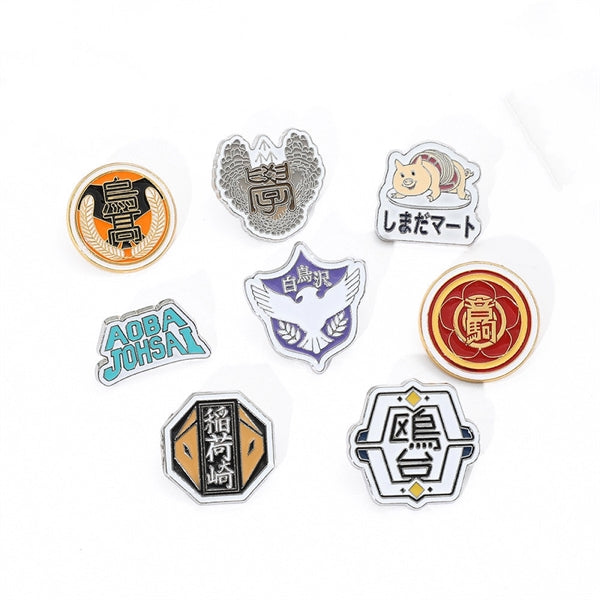 1.2" Die Struck Iron Soft Enamel Lapel Pin