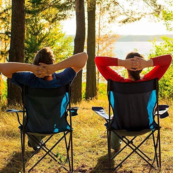 Outdoor Folding Chair With Carrying Bag