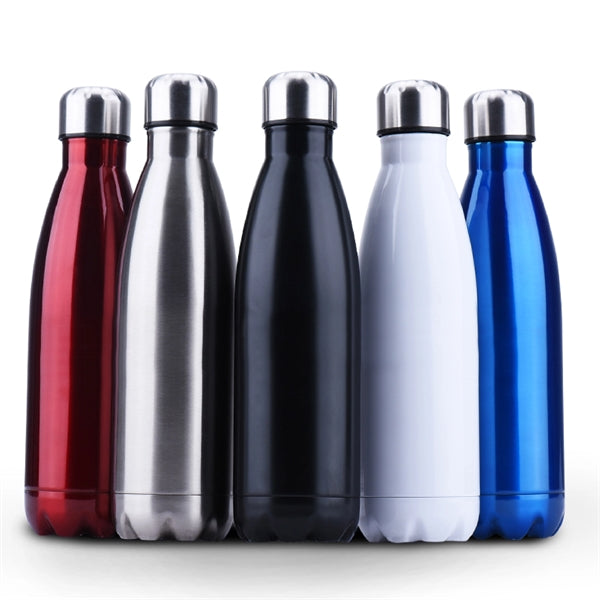 17 Oz Stainless Steel Vacuum Insulated Water Bottle