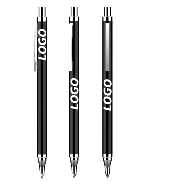 Stainless Steel Ballpoint Pen Black Ink