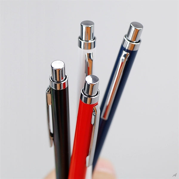 Stainless Steel Ballpoint Pen Black Ink