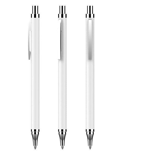 Stainless Steel Ballpoint Pen Black Ink