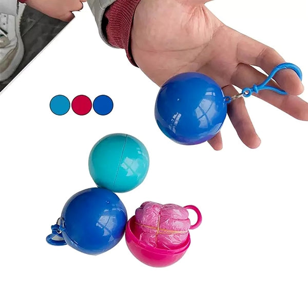 Portable Disposable Raincoat Ball