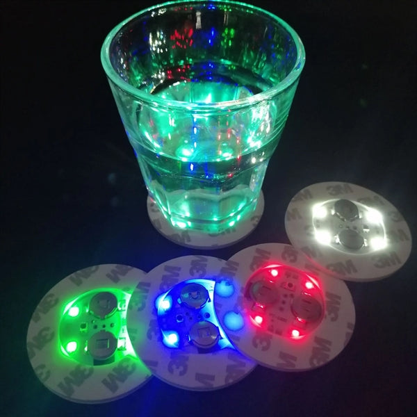 Led Sticker Coaster Discs