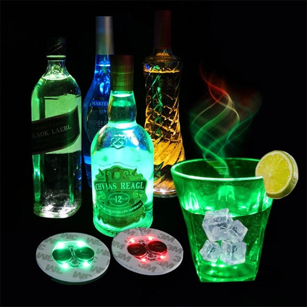 Led Sticker Coaster Discs