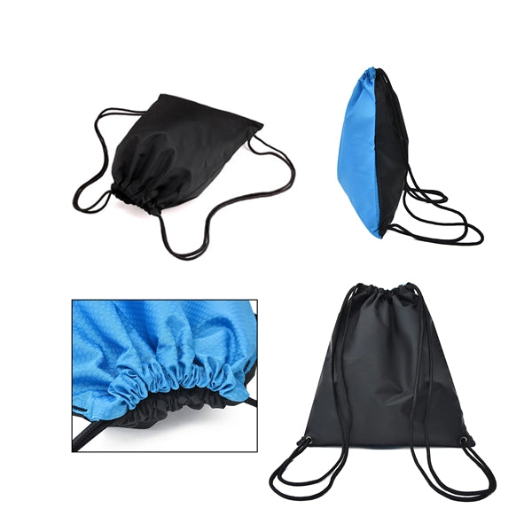 Oxford Hexagons Grain Drawstring Backpacks