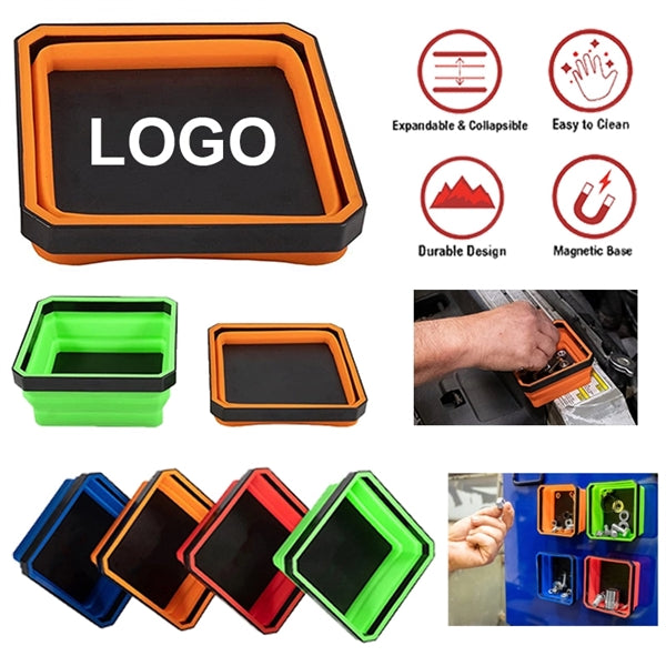Collapsible Magnetic Parts Tray