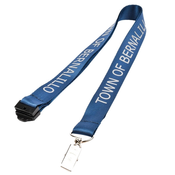 1/2" Nylon Lanyard with Safety Breakaway