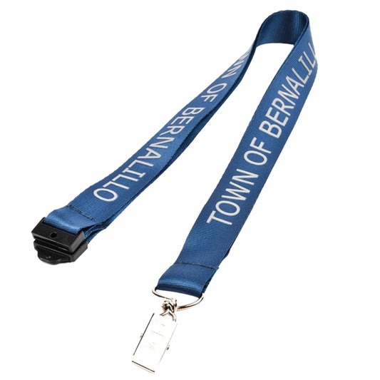 1/2" Nylon Lanyard with Safety Breakaway