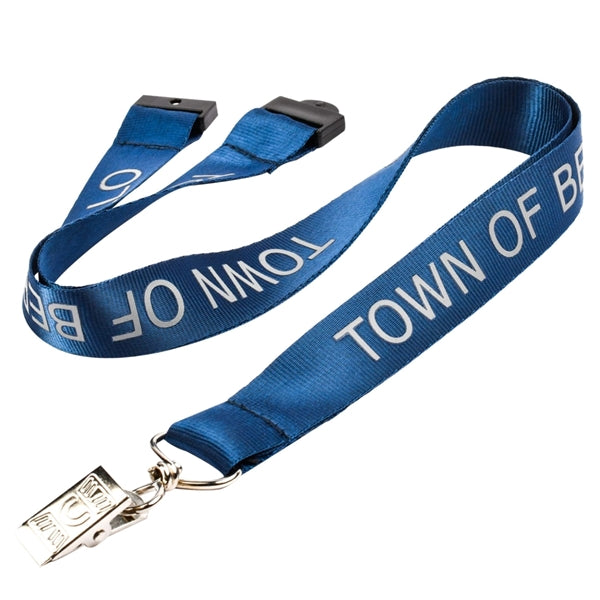 1/2" Nylon Lanyard with Safety Breakaway