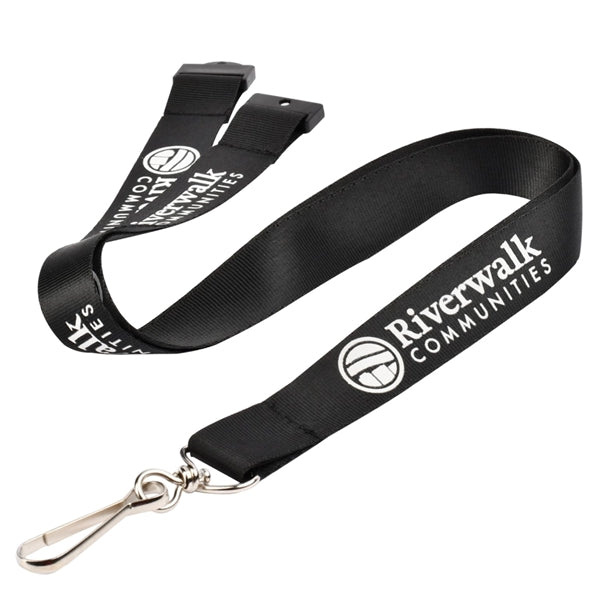 1/2" Nylon Lanyard with Safety Breakaway