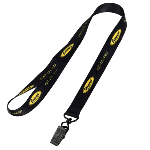 5/8" (15mm) Polyester Dye Sublimated Lanyard School ID Badge
