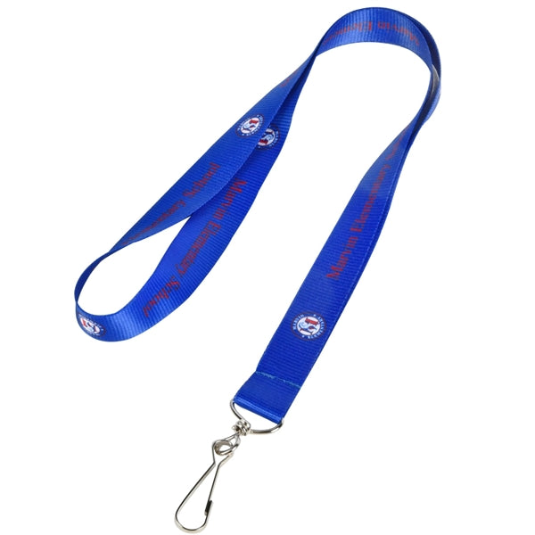 5/8" (15mm) Polyester Dye Sublimated Lanyard School ID Badge