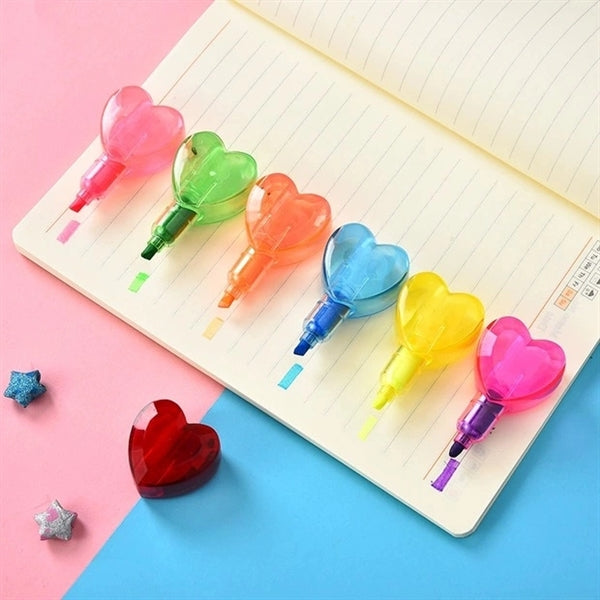 Building Blocks Heart Highlighters Pen