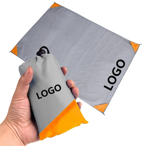 Portable Picnic Mats Foldable Beach Blanket W/ Corner Loops