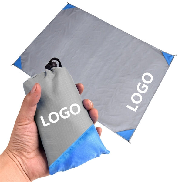 Portable Picnic Mats Foldable Beach Blanket W/ Corner Loops