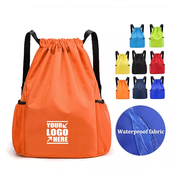 Travel Sports Gym Bag Large Capacity Drawstring Backpack