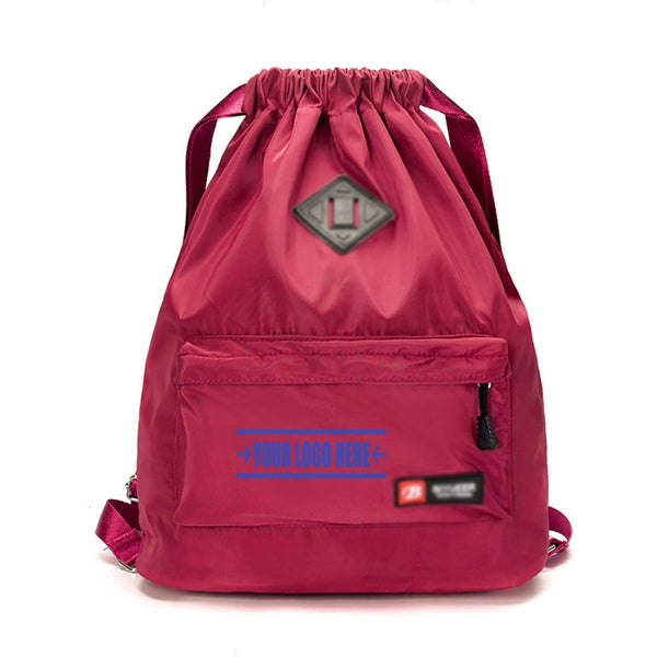 Lightweight Folding Drawstring Backpack