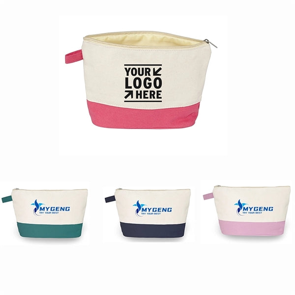 Canvas Cosmetic Bag