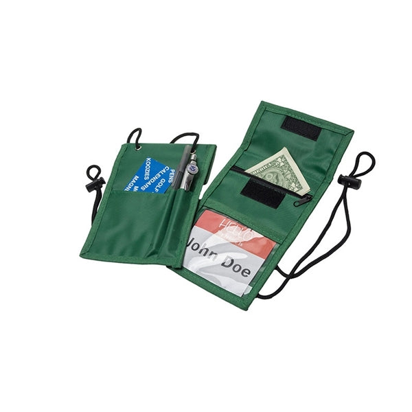 Non-Woven Badge Holder Neck Wallet Lanyard