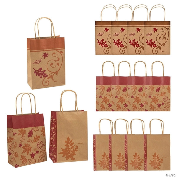 Kraft paper handle bag
