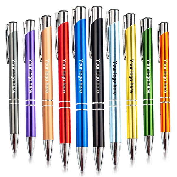 Push Button Aluminium Ballpoint Pen