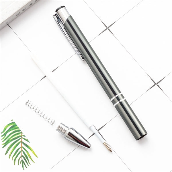 Push Button Aluminium Ballpoint Pen