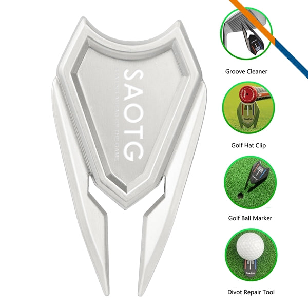 Spaco 5in1 Ball Marker Golf Divot Tool