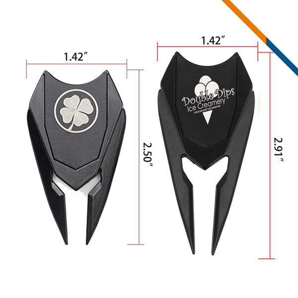 Tecco 6in1 Ball Marker Golf Divot Tool