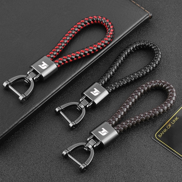 Leather Straps Keychain