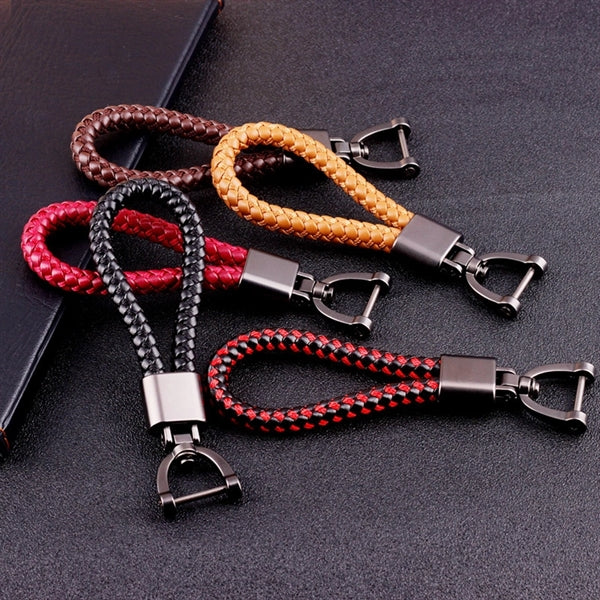 Leather Straps Keychain