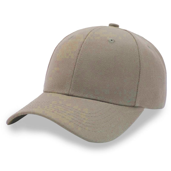 6 Panel Poly Twill Baseball Cap