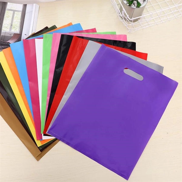 Die Cut Handle Plastic Bag