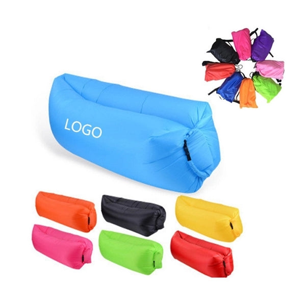 Portable Inflatable Sleeping Bed Mattress Sofa w/ Bag