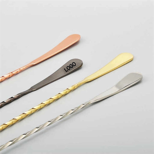 Stainless Steel Long Handle Drink Bar Spoon