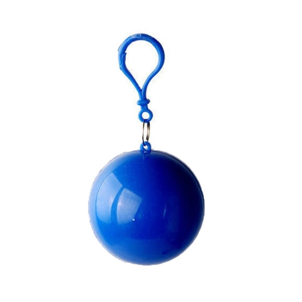 Ponchos Ball Rainwear W/ Key Chains