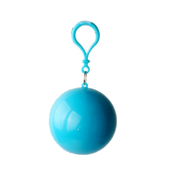Ponchos Ball Rainwear W/ Key Chains