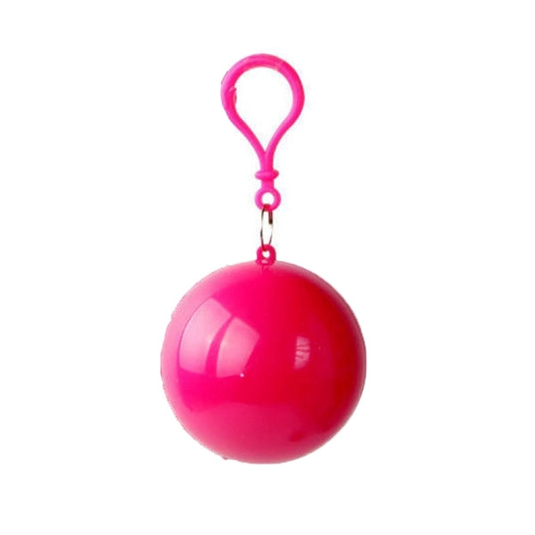 Ponchos Ball Rainwear W/ Key Chains