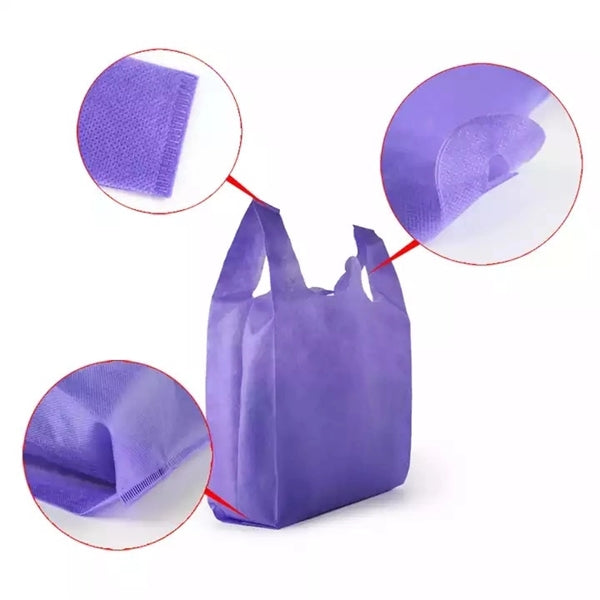 Non-Woven Vest-Style Shopper Tote Bag