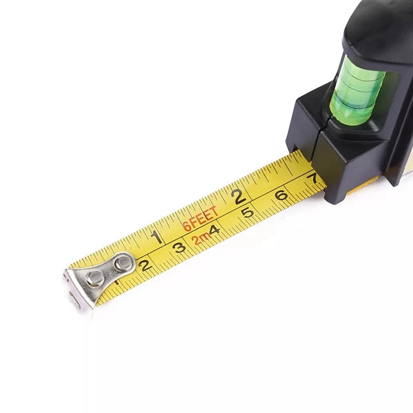 4-in1 Tape Measure with Level Paper Pen