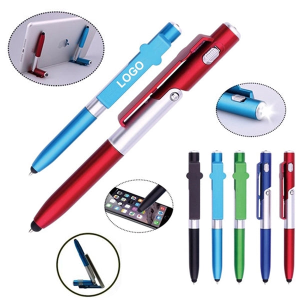 Folding Phone Stand Stylus Pen