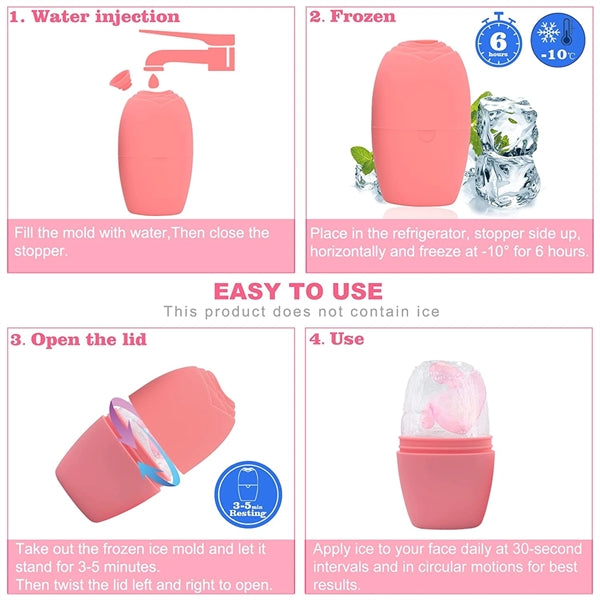 Silicone Facial Ice Roller Mould
