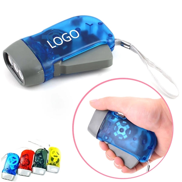 Hand Crank Flashlight