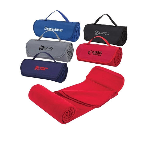 Water Resistant Roll-Up Picnic Blanket