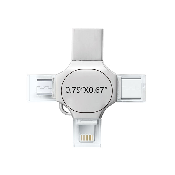 Cicero 3 Way Metal USB