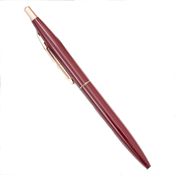 Retractable Plastic Ballpoint Pen