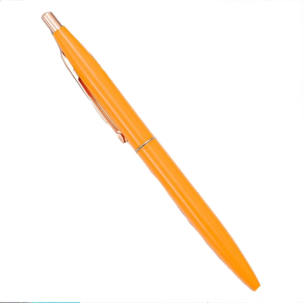 Retractable Plastic Ballpoint Pen